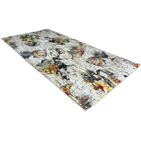 TAPPETO Runner da CUCINA Passatoia Antiscivolo STRUMENTI MUSICALI made in Italy Cm. 50x140