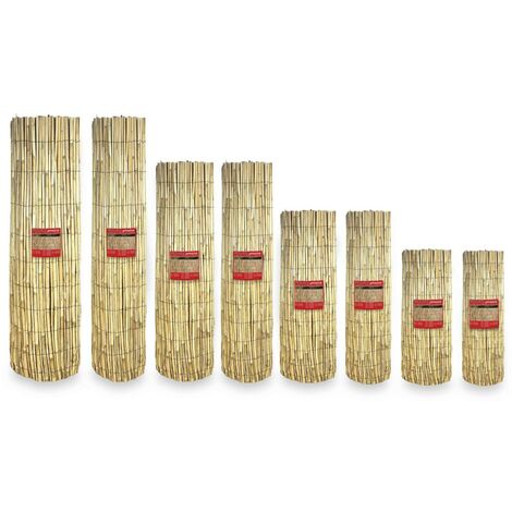 ARELLA PRIVACY Premium © in bamboo CANNICCIO arelle CANNE diametro fino a 1 cm. per RECINZIONE ombra in 8 MISURE Cm. 100x500