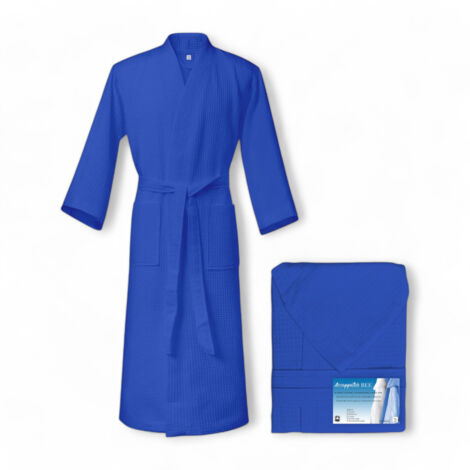 ACCAPPATOIO Nido Ape BEE© in Puro cotone con Cappuccio da Adulto BLUETTE XXL