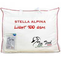 PIUMINO tex tirol © STELLA ALPINA da LETTINO estivo 100% PIUMINO OCA 100  gsm cm.