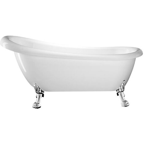 Freistehende Badewanne RICHMOND Löwenfüße CHROM 171
