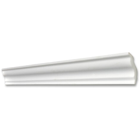 DECOSA Moulure S50 - polystyrène - blanc - 40 x 45 mm - long. 2 m - 80 pces (=160 m)