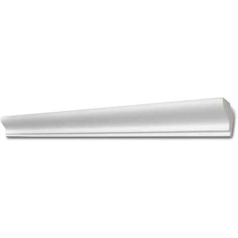 DECOSA Moulure pour ruban LED G37 - polystyrène - blanc - 33 x 41 mm - long. 2 m - 10 pces (=20 m) (1/5)