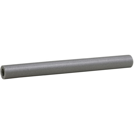 CLIMAPOR Gaine d'isolation préfendue - PE - gris - pour tuyauterie - 22/9 1/2 pouce - long. 1 m - paroi 10mm - 81 pces (=81 m)