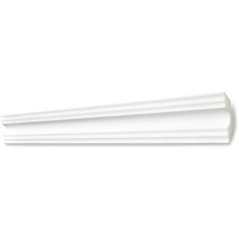 DECOSA Moulure A50 - polystyrène - blanc - 50 x 50 mm - long. 2 m - 10 pces (=20 m)
