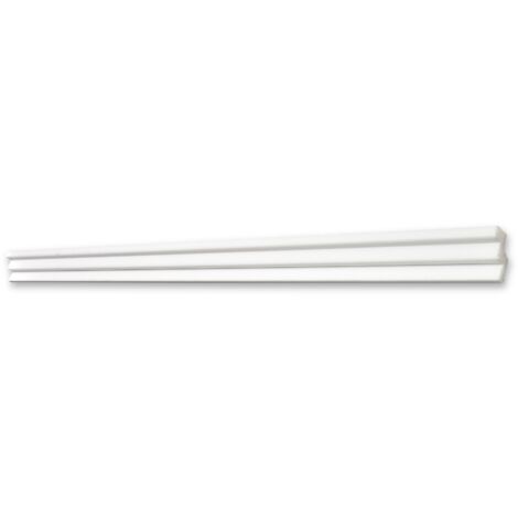 DECOSA Moulure T30 - polystyrène - blanc - 20 x 30 mm - long. 2 m - 150 pces (=130 m) (1/5)