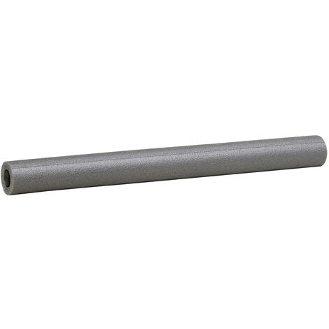 CLIMAPOR Gaine d'isolation préfendue - PE - gris - pour tuyauterie - 22/20 1/2 pouce - long. 1 m - paroi 20mm - 10 pces (=10 m) (1/2)