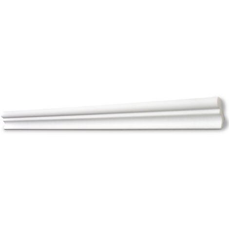 DECOSA Moulure F35 - polystyrène - blanc - 35 x 32 mm - long. 2 m - 30 pces (=60 m) (1/6)