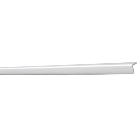 DECOSA Profil d'angle WP20 - polystyrène extra dur - blanc - 20 x 20 mm - long. 2 m - 30 pces (=60 m)