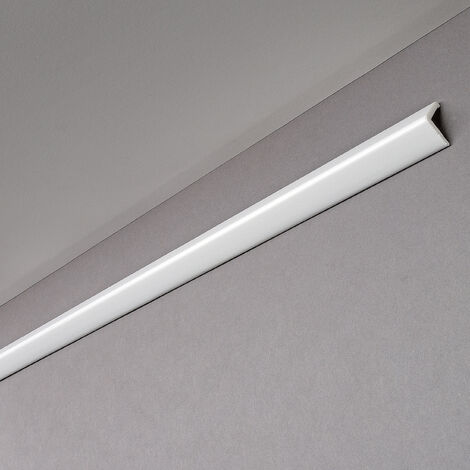 DECOSA Profil d'angle WP20 - polystyrène extra dur - blanc - 20 x 20 mm - long. 2 m - 5 pces (=10 m)