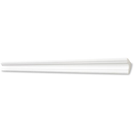 DECOSA Moulure A40 - polystyrène - blanc - 30 x 30 mm - long. 2 m - 5 pces (=10 m)