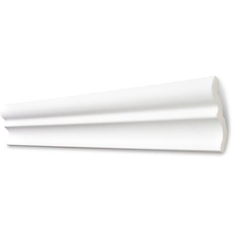 DECOSA Moulure C80 - polystyrène - blanc - 70 x 75 mm - long. 2 m - 5 pces (=10 m)