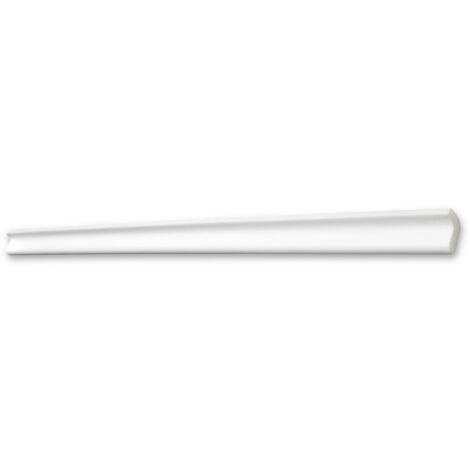 DECOSA Moulure L25 - polystyrène - blanc - 20 x 25 mm - long. 2 m - 10 pces (=20 m)