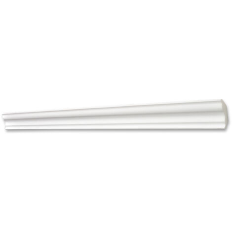 DECOSA Moulure S30 - polystyrène - blanc - 32 x 27 mm - long. 2 m - 5 pces (=10 m) (1/5)