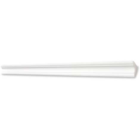 DECOSA Moulure A40 - polystyrène - blanc - 30 x 30 mm - long. 2 m - 120 pces (=240 m)