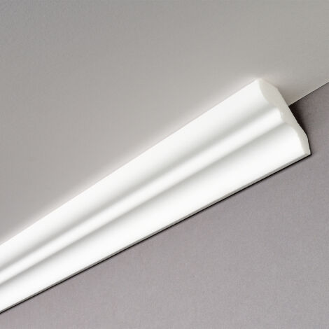 DECOSA Moulure D50 - polystyrène - blanc - 40 x 50 mm - long. 2 m - 60 pces (=120 m)