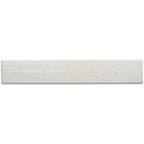 DECOSA Lambris polystyrène - frêne blanc - effet bois - 100 x 16,5 cm - 10 sach. (=20 m2)