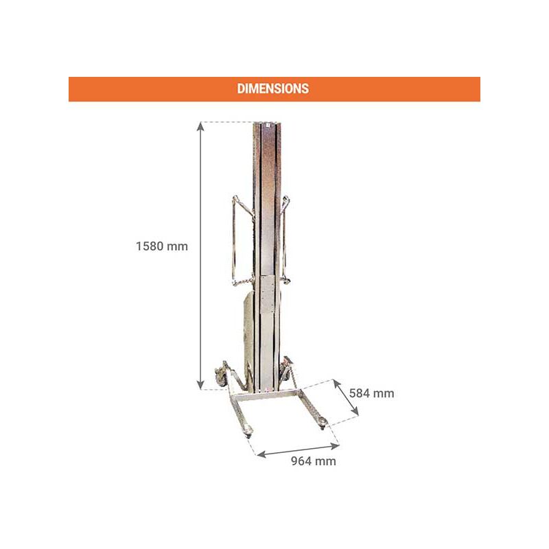 PLATEFORME ASCENSEUR DE Laboratoire Compact Ascenseur Manuel Axe Z étanche à L EUR 159,76