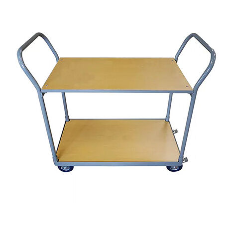 Servante d'atelier en MDF - charge max 250kg - 2 plateaux 850 x 500mm - WP25/2 (1/4)