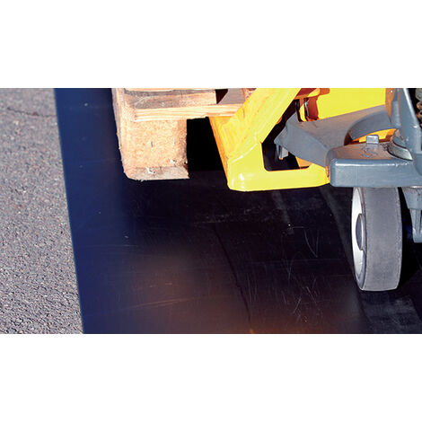 Plaque de roulage lisse/antidérapante - Lxl : 2000mm / 500mm - BM200515L
