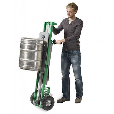 Diable élévateur électrique pour fût - Charge max 75kg - 855000704