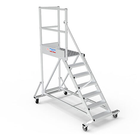 Plateforme roulante 10 marches - Hauteur max. de travail 4.00m - PTF110G