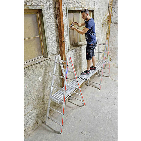 KIT plateforme télescopique - Longueur de 3.50m - Hauteur de travail max 3.33m - 402316/686602
