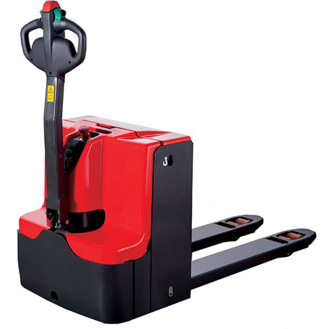 Transpalette électrique avec batterie plomb - Fourches 1150x540mm idéal pour palette Europe - Capacité maximale 1600kg - PT16L