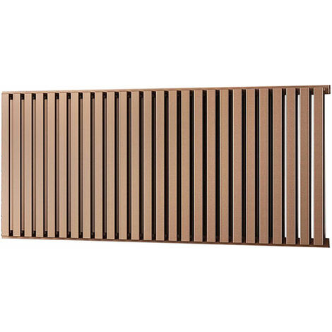 Radiateur eau chaude cuivre de 530mm de haut et 1455mm de large - 1412 Watt - NEM530/1455SXBCO (1/4)