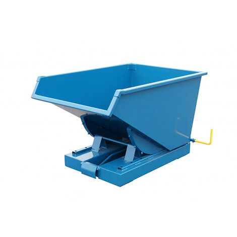 Benne à déchet auto-basculante - 900 litres - Charge max 2500kg - TIPPOHD900 (1/4)