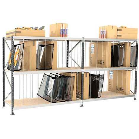 Rack 3 nivx pour éléments de carrosserie - Élément suivant - 2000x2000x1500mm - Utilisable uniquement avec un module de départ - RAYOPB/3N/2020/S (1/4)