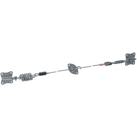 Matisère – Ligne de vie inox 15m – Acier inoxydable 316L indéformable – Norme EPI – LDVINOX15