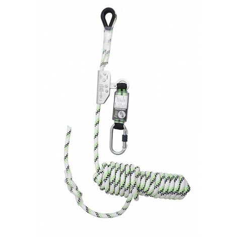 Antichute coulissant sur corde tressée avec absorbeur d'énergie - 50 m - FA2010250