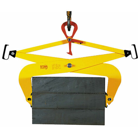 Pince de levage pour charge parallèle - Cap. 500kg - Ouverture 100 à 250mm - PB05-100-250