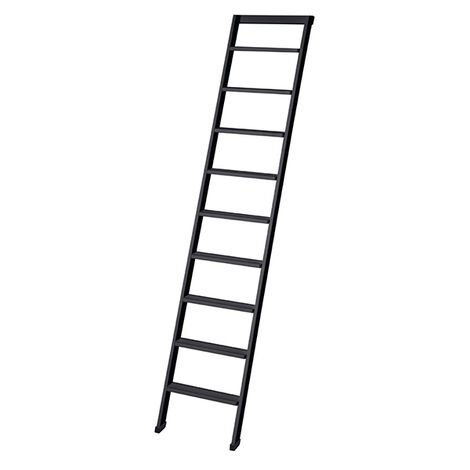 Matisère – Échelle de meunier en bois de hêtre massif 8 marches – Largeur 44cm – Hauteur 1.88m – UP200N