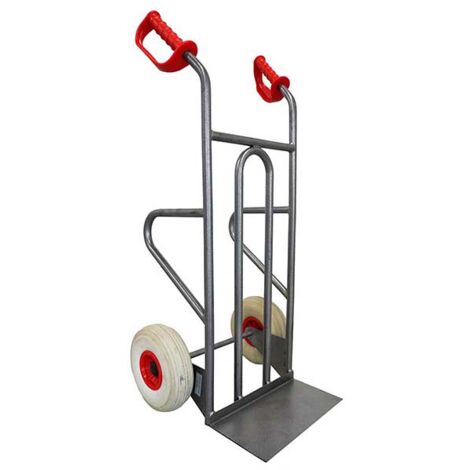 Diable acier 2en1 - Roues increvables - Charge max 250kg - DDPO1-RINC