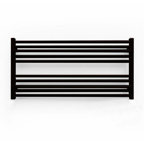 Sèche-serviette électrique programmable noir - HxL : 500x600 mm - 300 Watt - LIM500/600E8NP (1/5)