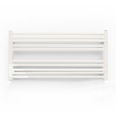 Matisère – Sèche-serviette électrique programmable 30cm – 300W – Thermostat et programmateur – Protection anti-gel IPX5 – Pour salle de bain (1/5)