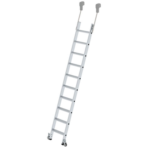 Echelle Coulissante 10 marches - Longueur 2.69m - Rail longueur 1.00m - 41410-RAIL (1/4)