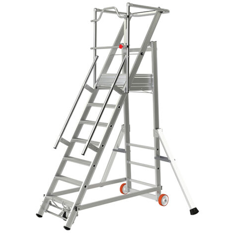 Plateforme 8 marches - Hauteur max. de travail 3.75m - 2271108 (1/5)