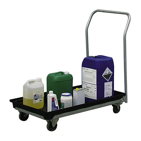 Chariot de rétention - 30 litres - Charge max 100kg - 8166 (1/3)