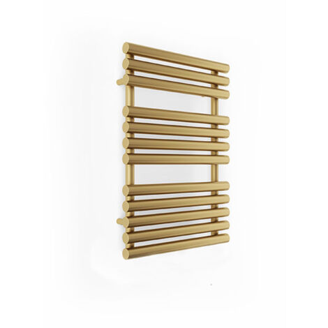 Sèche-serviette électrique doré de 1085mm de haut et 520mm de large - 600 Watt - ROL1085/520TE1BRA (1/5)