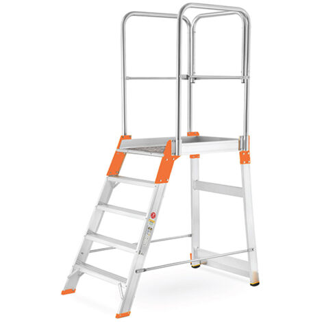 Plateforme d'accès 6 marches - Hauteur max. de travail 3.26m - 95306
