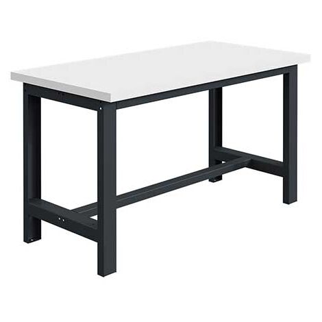 Établi pour atelier - Dim 1800x750x828mm - Gris anthracite RAL7016 - Charge max 750kg - W010020044-GA