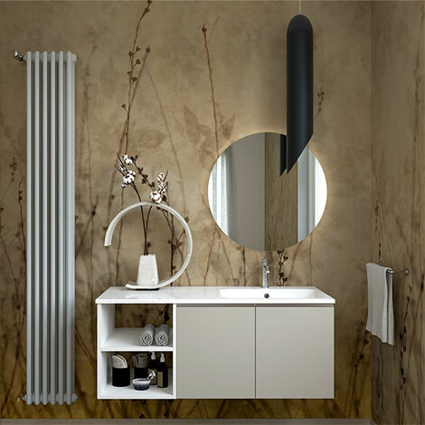 Radiateur tubulaire eau chaude 7 éléments - HxL 2192x315mm 1421Watts - 1421 Watt - COMBY/3/2200/7 (1/5)