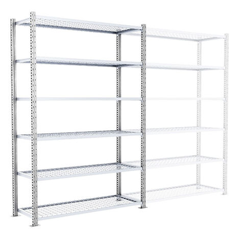 Rayonnage norme sprinkler - 6 nivx - Élément suivant - Lxhxp : 1000x2500x500mm - Utilisable uniquement avec un module de départ - RAYOSPR/251040/S (1/4)