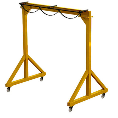 Portique d'atelier 3m de long - Hauteur sous fer 3m - Charge max 500kg - 52249 (1/2)