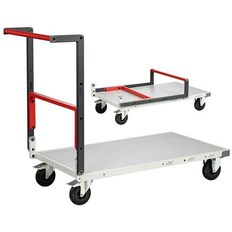 Chariot pliable - Plateau 850x495mm - Charge max 250kg - Chariot de manutention à monter - 804721111 (1/5)