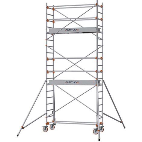 Echafaudage roulant - Hauteur de travail maximale 6.90m - 613715