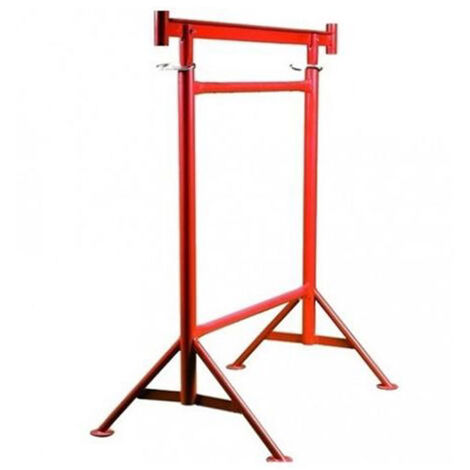 2 Tréteaux de maçon Ø 42 mm avec pieds fixes et tête articulée - 40342222/2